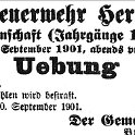 1901-09-15 Hdf Pflichtfeuerwehr Uebung